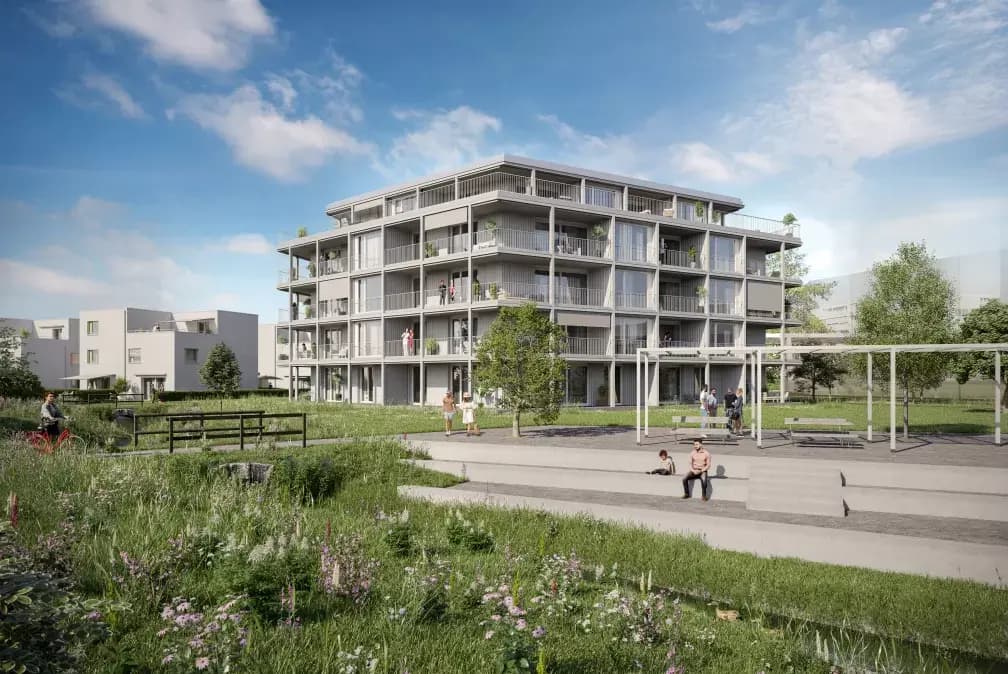 Exclusive new built 3.5-room residence with balcony in Zug