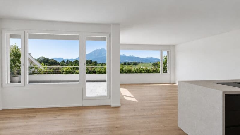 Vista Alpina - Completely Renovated Terrace Apartment
